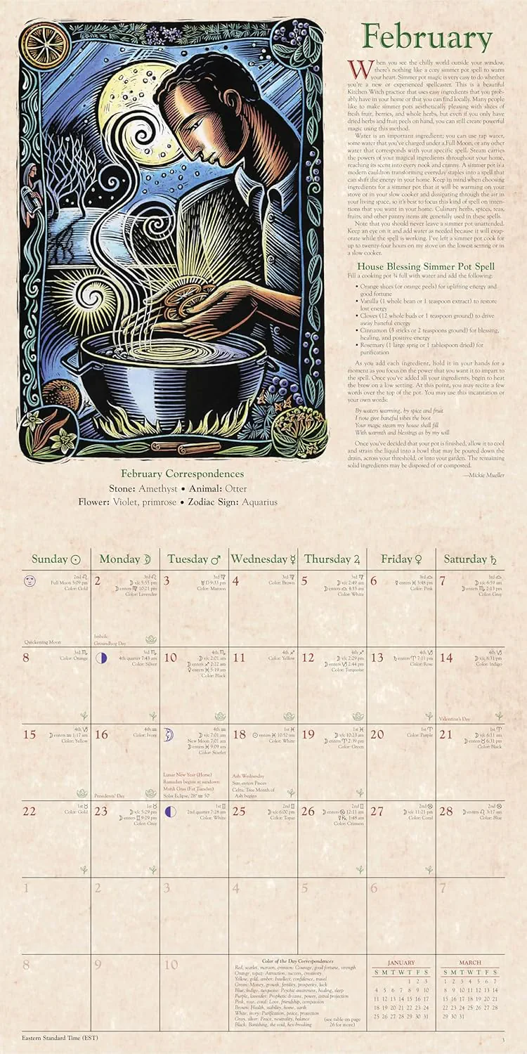 🔮🔮2026 Witches Calendar